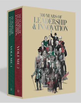 Cover of the book ‘300 Years of Leadership and Innovation’